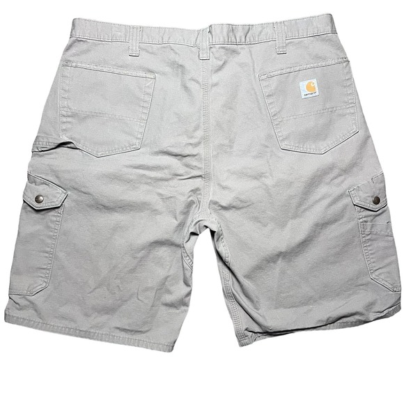 Carhartt Relaxed Fit Men 42 Khaki Cargo Cotton 8357 DES Shorts‎ - Picture 2 of 3